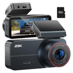 2.5K Front 160" Wide Angle Dash Camera With 32GB Card