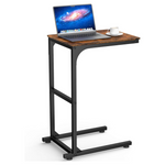 Kitsure Rustic Small C-Shaped Side Table