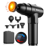 Aerlang Heat Deep Tissue Back Massage Gun With 7 Heads