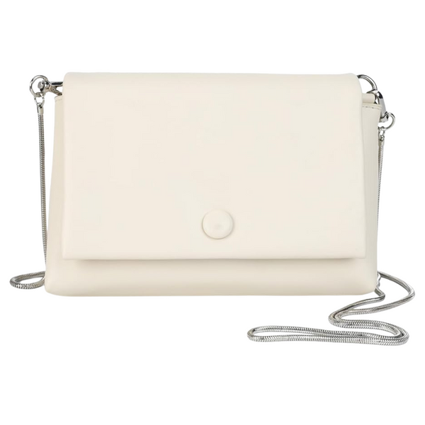 Girl's PU Leather Shoulder Purse With Chain Strap