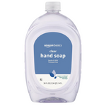 Amazon Basics Gentle & Mild Clear Liquid Hand Soap Refill, 56 fl Oz