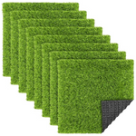 8 Packs 12 x 12 Inch Artificial Grass Mat Squares