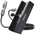 ORICO Desk Clamp 4-Port USB 3.0 5Gbps Adapter/Hub