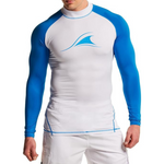 TSLA Men's UPF 50+ Long Sleeve Rash Guard Shirts (Plus Size)