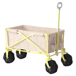 Sun Squad Flat Folding Wagon without Cargo Net (Tan)