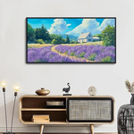 24" x 48" Large Rustic Landscape Canvas Wall Art