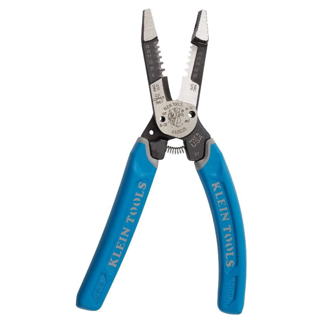 Klein-Kurve 8.41" Heavy-Duty Wire Stripper (8-20 AWG)