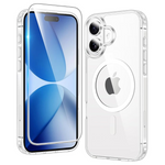 FNTCASE Mag Safe Phone Cases for iPhone 17 Series & Air (Clear)