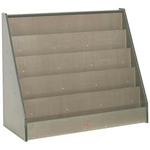 ECR4Kids Single-Sided Book Display Classroom Bookshelf