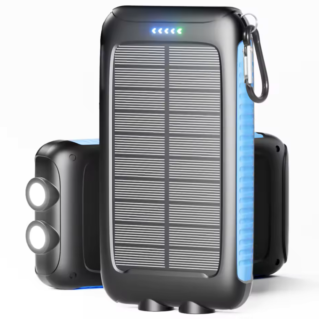 38800mAh Portable Solar Power Bank Charger With Dual USB