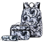 Joyfulife Girls Tie Dye Backpacks With Lunch Box