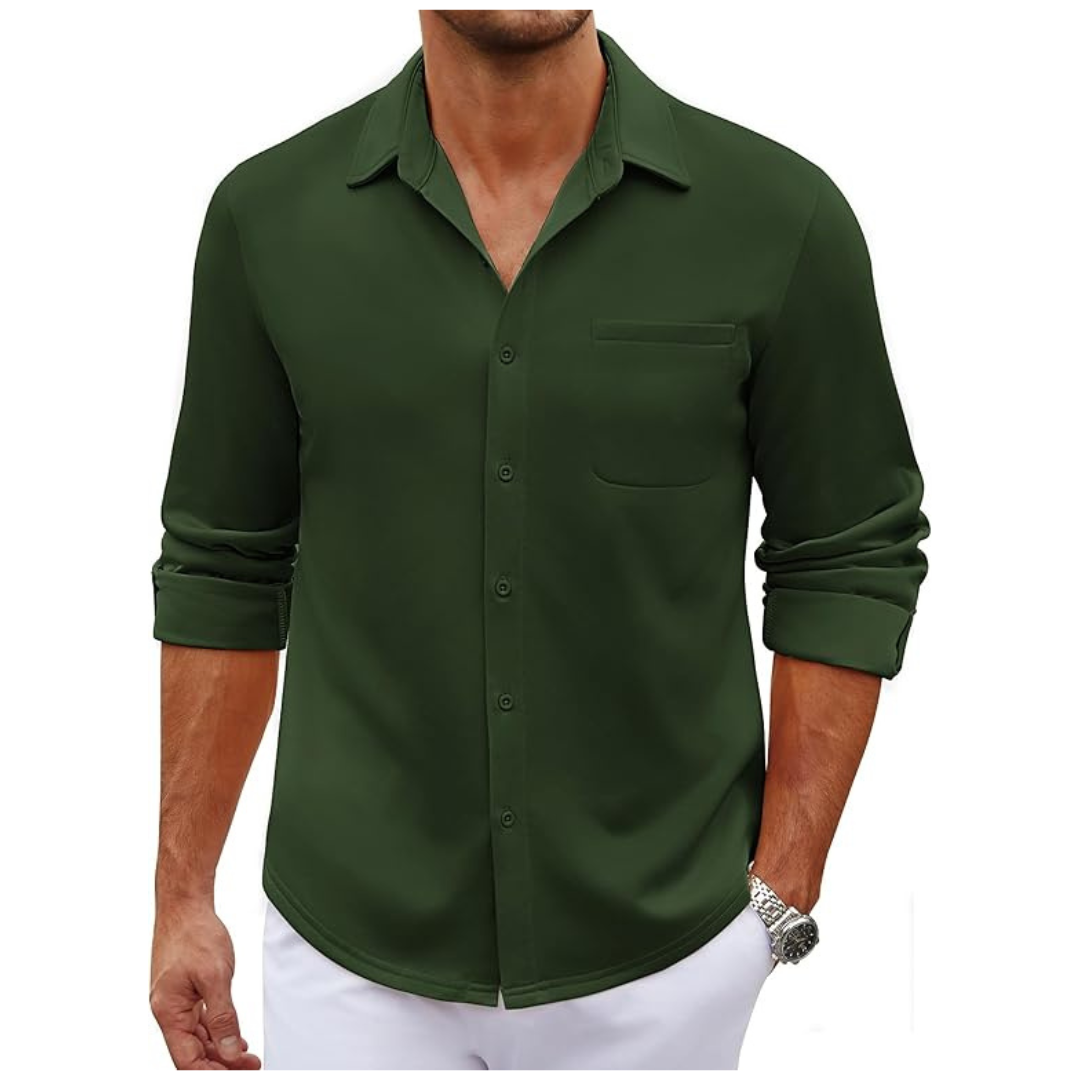 COOFANDY Men's Wrinkle Free Regular Fit Dress Shirt (Various)