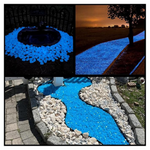 500-Piece Glow In The Dark Garden Rocks