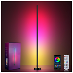 Oiyn Smart RGBICW LED Corner Floor Lamp With Music Sync
