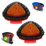 2-Pack Fatmass Spin Mop Replacement Scrub Brush For O-Cedar EasyWring