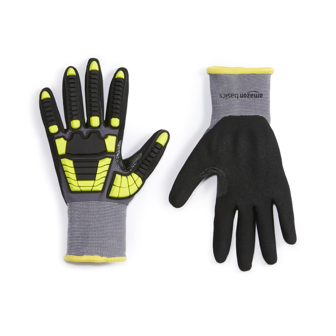 120-Pack Amazon Basics Cut Level A1 Impact Protection Gloves