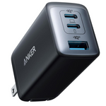 65W Anker 735 3-Port USB-C & USB-A Foldable Wall Charger