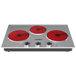 Heynemo 3-Burner 1800W Portable Electric Countertop Stove