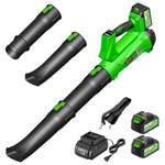 Cordless 540 CFM/170 MPH Leaf Blower W/ Battery & Charger