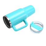 40-Oz Stainless Steel Vacuum Insulated Tumbler With Straw Lid