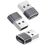 3-Pack Basesailor USB To USB C Adapter For iPhone 17 Pro Max