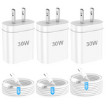 3-Pack VSJEDAH USB C Charger