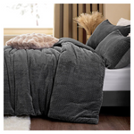 Fluffy Twin Comforter Set With 1 Pillow case