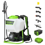 Greenworks 4 Gallons 60V Cordless Backpack Sprayer