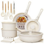 21-Piece Astercook Non Stick Pots & Pans Ceramic Cookware Set