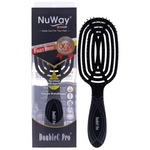 NuWay 4HAIR DoubleC PRO Double Curved Detangling Brush