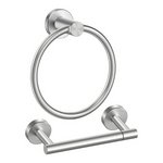 Stainless Steel Double Towel Bars & Bathroom Tissue Holders