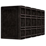 Artscroll Signature Leather Collection Ashkenaz Hebrew/English Full-Size 5 Vol Machzor Set