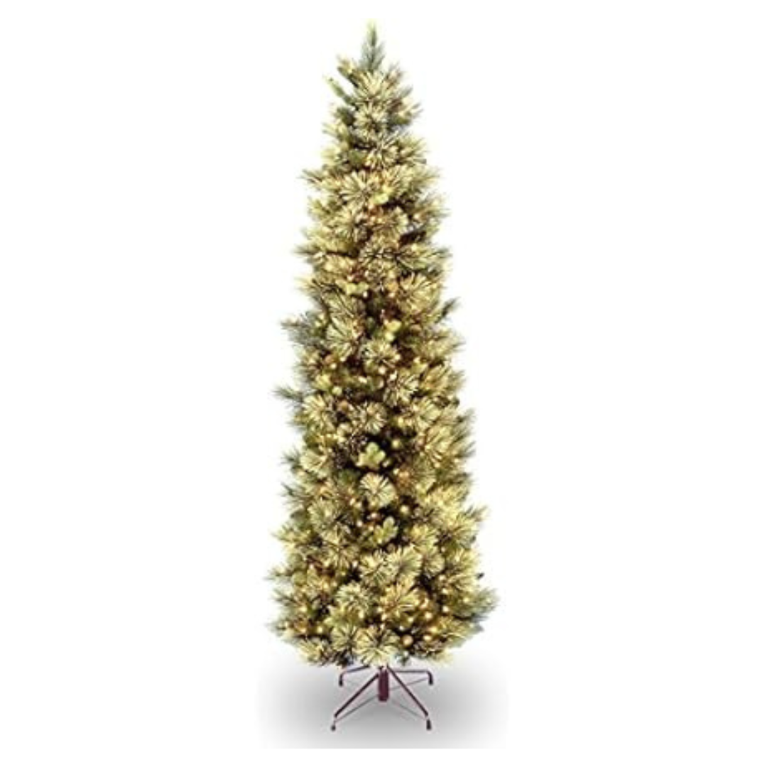 Evergreen Classics 7.5ft Pre-Lit Artificial Christmas Tree