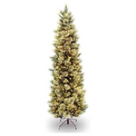 Evergreen Classics 7.5ft Pre-Lit Artificial Christmas Tree