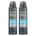 2-Pack 3.8-Oz Dove Men+Care Dry Spray Antiperspirant (Clean Comfort)
