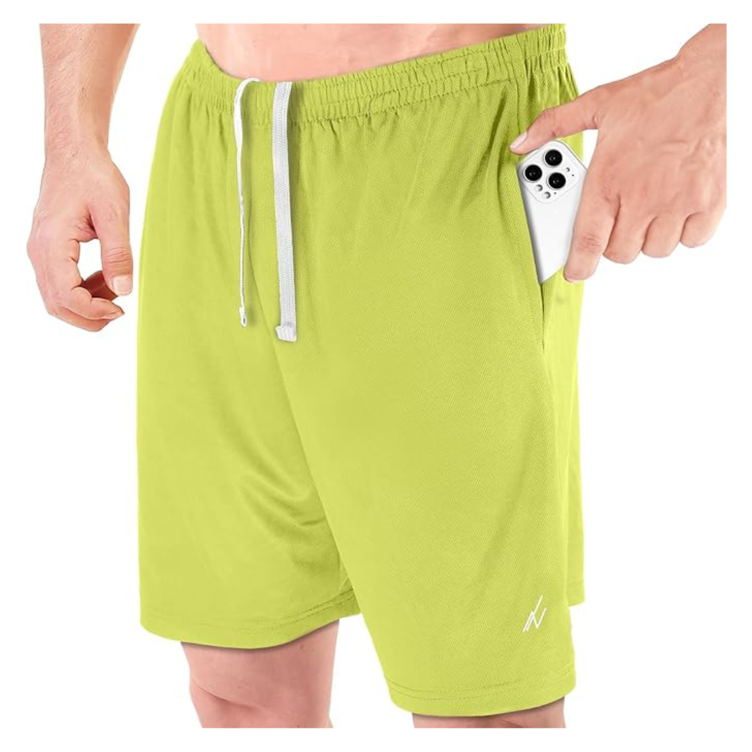 Men's Athletic Quick Dry Loose-Fit Lightweight Shorts