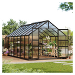 8ft x 14ft Patio Outside Polycarbonate Green Houses