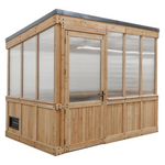 Backyard Discovery Willow 9ft x 6ft Walk-In Greenhouse Kit