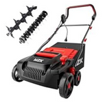 MZK 2-In-1 Electric 15" Lawn Dethatcher & Scarifier