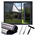 Sunbaby 17.5 x 78.7 One Way Window Privacy Film With 3 Free Tools