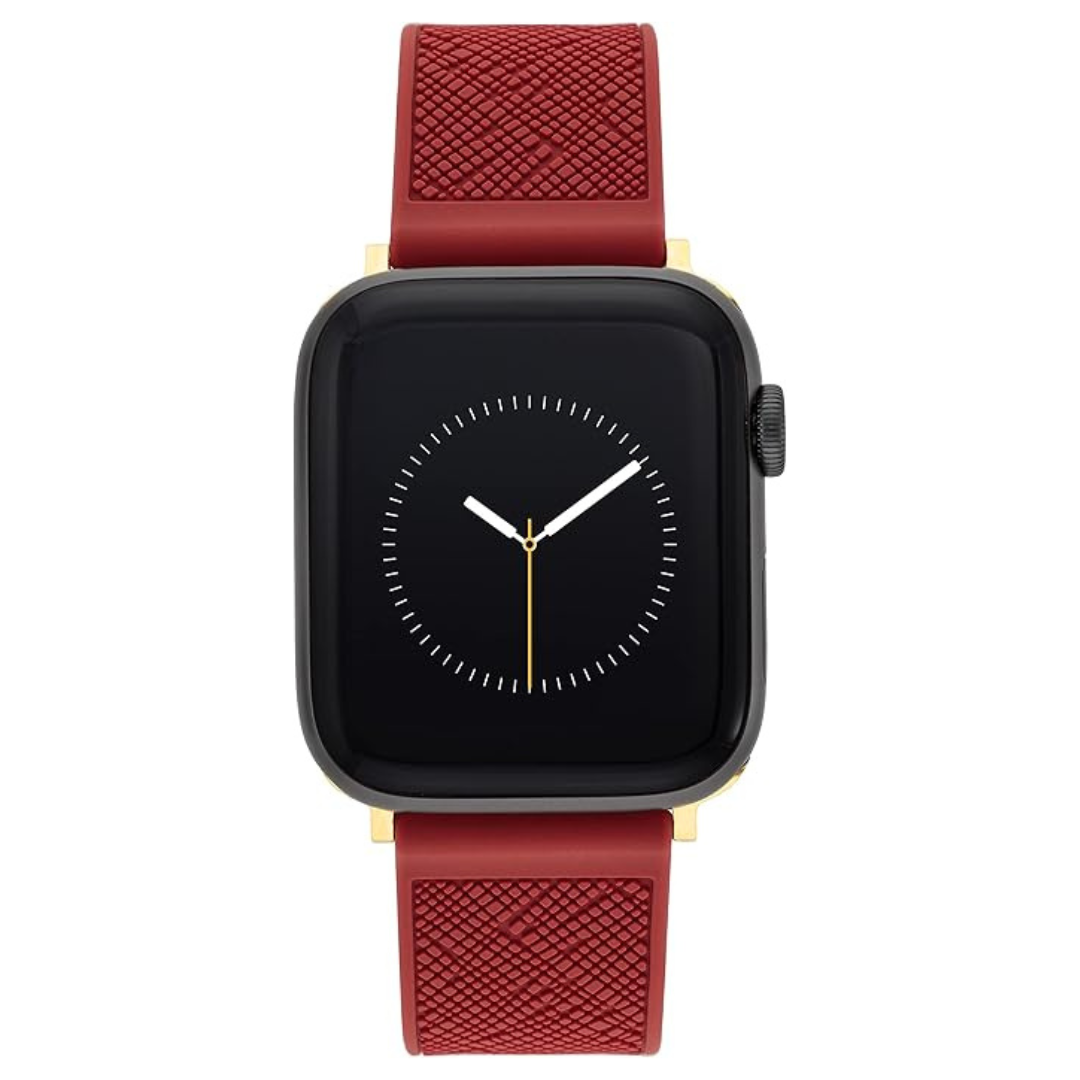 Anne Klein Silicone Fashion Band For Apple Watch