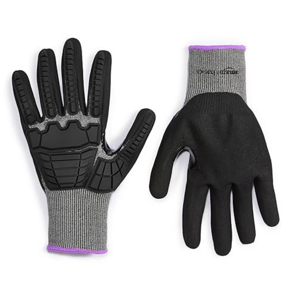 100-Pairs Amazon Basics Impact Protection Gloves