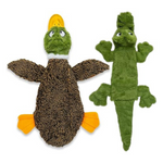 Best Pet Supplies 2-in-1 Stuffless Squeaky Dog Toys