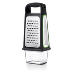 OXO Good Grips Etched Box Grater with Removable Zester