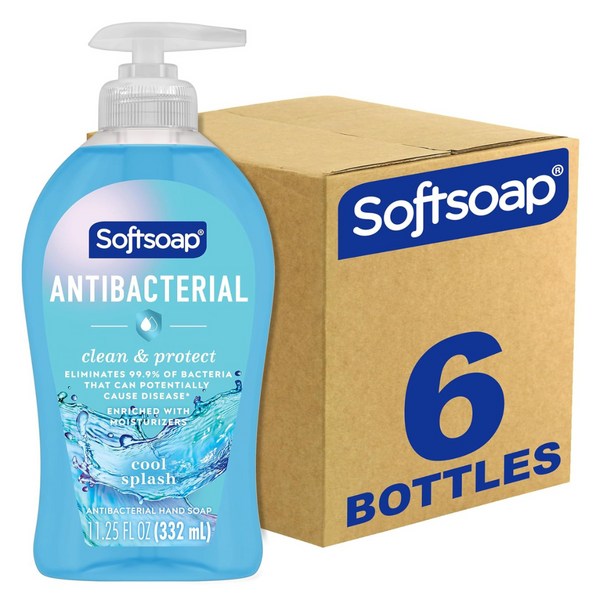 18-Pack Softsoap 11.25 oz. Antibacterial Liquid Hand Soap