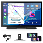 9" Apple Carplay Android Auto Screen With Bluetooth