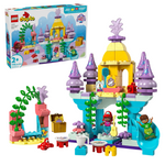 116-Piece LEGO Duplo Ariel's Magical Underwater Palace Kids Learning Toy (10435)