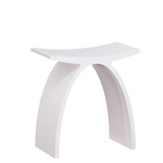 Casainc Solid Surface Shower Stool (440 lbs Capacity)