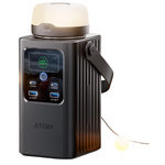 ATGIH 198.4-Wh Portable LiFePO4 Power Station With 4-USB Port
