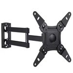 MountFTV Full Motion TV Wall Mount 360º Rotation Bracket